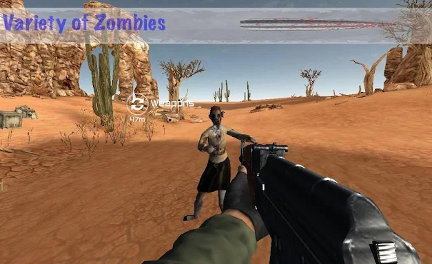 Zombie Hunt: Dessert Contract screenshots