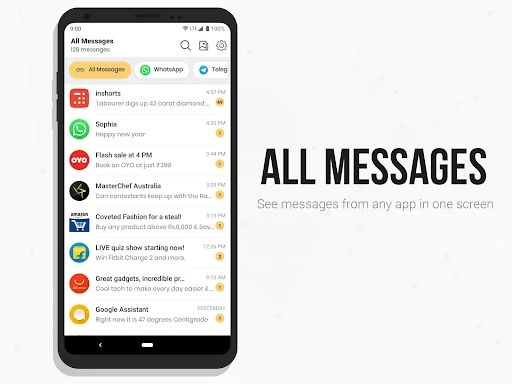 Unseen Messenger - Deleted Msg screenshots