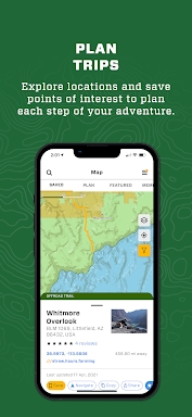 Overland Bound One: Map & GPS screenshots