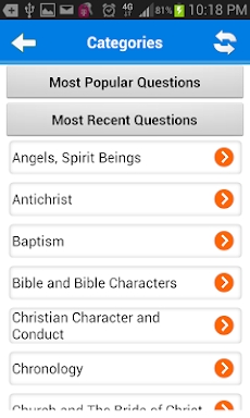Bible Questions & Answers FAQ screenshots