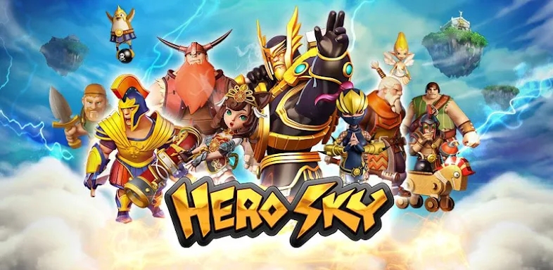 Hero Sky: Epic Clash screenshots