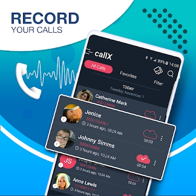 Call Recorder - callX screenshots