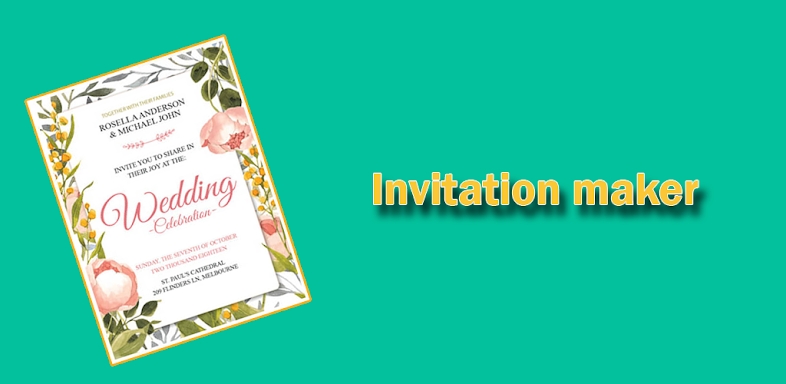 Invitation maker - Card Design screenshots