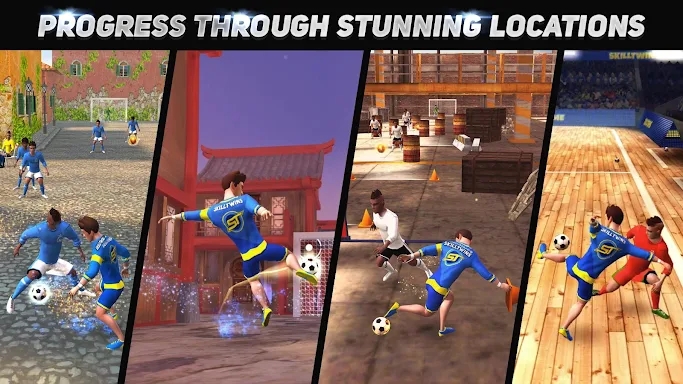 SkillTwins: Soccer Game screenshots
