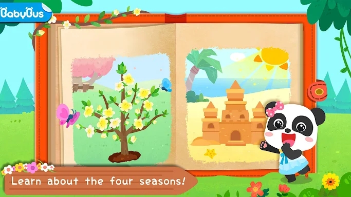 Baby Panda's Four Seasons screenshots