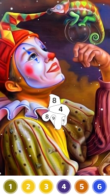 Clown Coloring Book Color Game screenshots