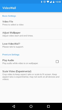 VideoWall - Video Wallpaper screenshots