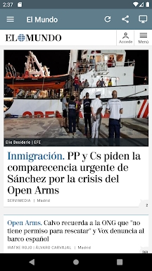 Spanish Newspapers screenshots