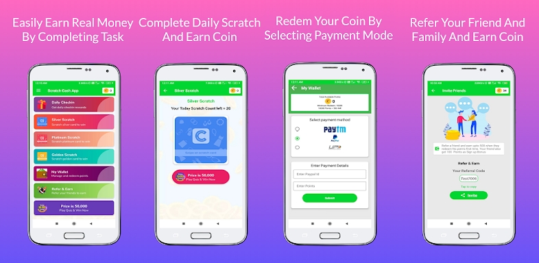 Scratch Cash App - Earn Cash screenshots