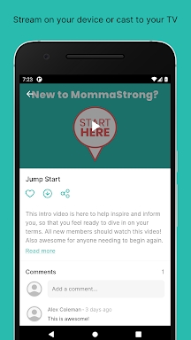 MommaStrong screenshots