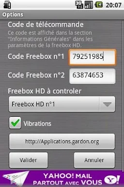 Freebox Control - Telecommande screenshots