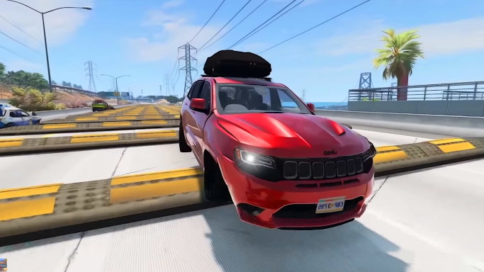 Beam Drive Road Crash 3D Games screenshots