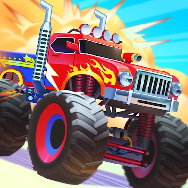 Monster Truck Games for kids screenshots