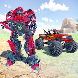 Monster Truck Robot Transforming: Future Robot War