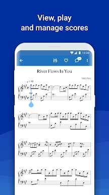 MuseScore: sheet music screenshots