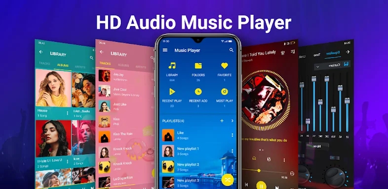 Music - Equalizer & Mp3 Player screenshots
