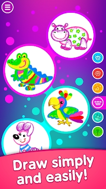 Bini Drawing games for kids screenshots