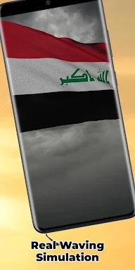Iraq Flag Live Wallpaper screenshots
