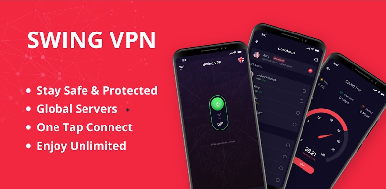 Swing VPN - Fast VPN Proxy screenshots