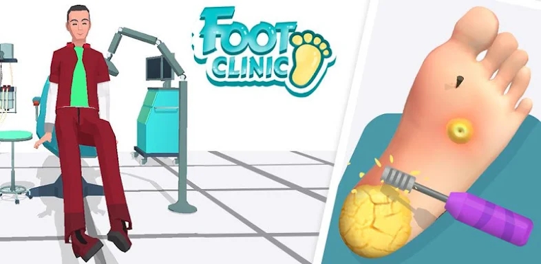 Foot Clinic - ASMR Feet Care screenshots