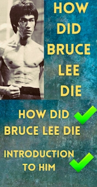 how did bruce lee died screenshots