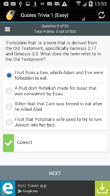 Bible Quotes Trivia screenshots
