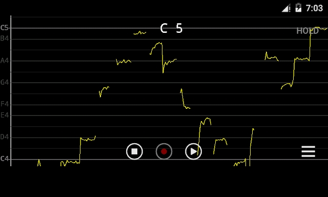Vocal Pitch Monitor screenshots