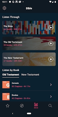 Dwell: Audio Bible screenshots