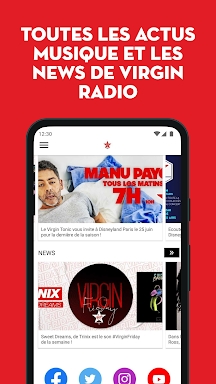 Virgin Radio Fr screenshots