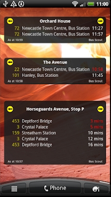 UK Bus Times Live: Bus Scout screenshots