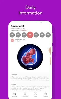 Pregnancy Tracker and Baby screenshots