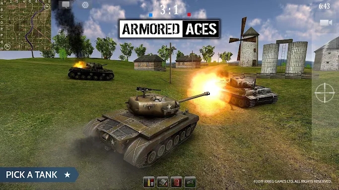 Armored Aces - Tank War screenshots