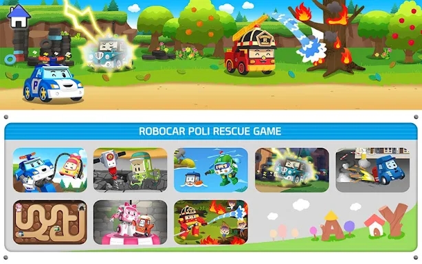 Robocar Poli Rescue - Kid Game screenshots