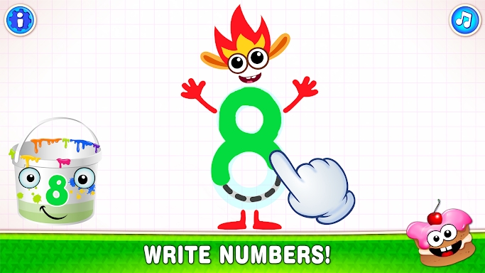 Learning numbers for kids! screenshots