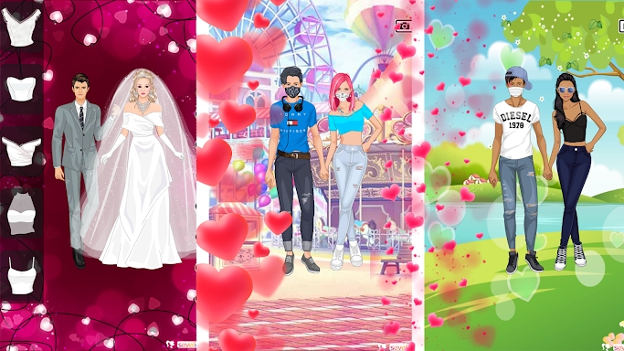 Couples Dress Up Games screenshots