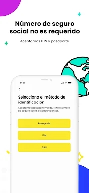 Seis: banca móvil en español screenshots