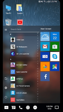 Winner Launcher for Windows UE screenshots