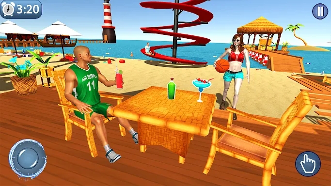 Beach Water Swimming Pool Sims screenshots