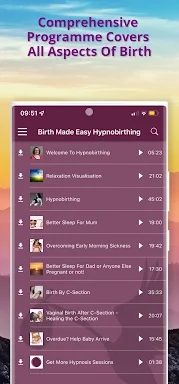 Birth Made Easy Hypnobirthing screenshots