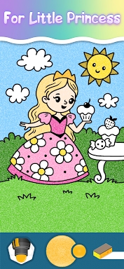Princess coloring pages book screenshots