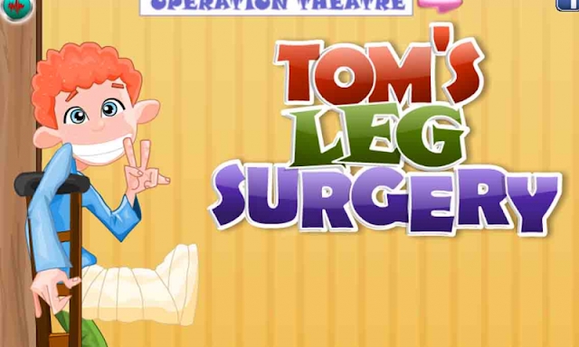 Tom Leg Surgery Doctor Game screenshots