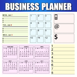 Business Diary Sales Notes Register & Day Planner