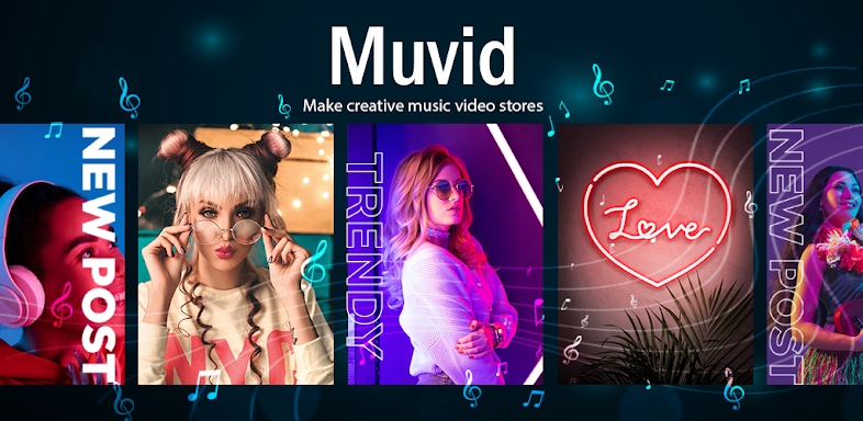 Muvid - Music Video Maker screenshots
