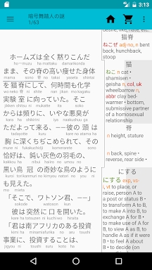 Tenjin Japanese dictionary screenshots