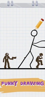 Save the Stickman: Draw Puzzle screenshots