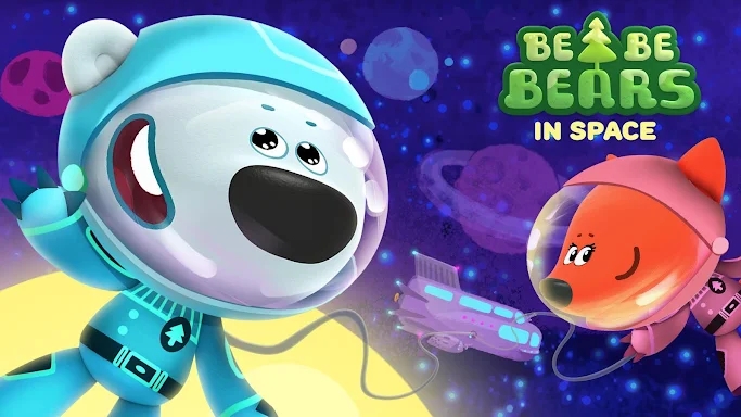 Be-be-bears in space screenshots