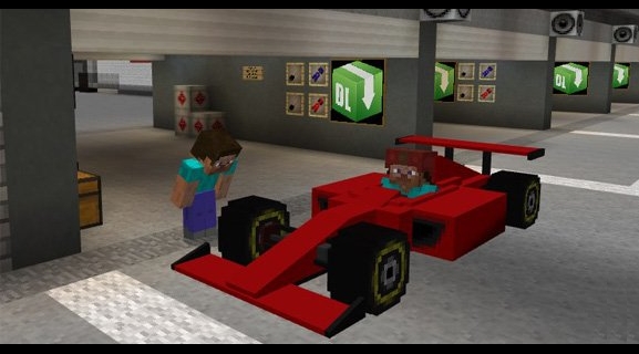 Minecraft car mod. Vehicle screenshots