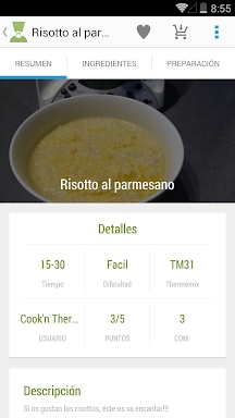 Cook'n Thermo: Recetas TMX screenshots