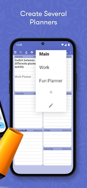 Weekly Planner - Schedule screenshots