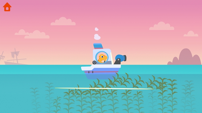 Dinosaur Patrol Boat: for kids screenshots